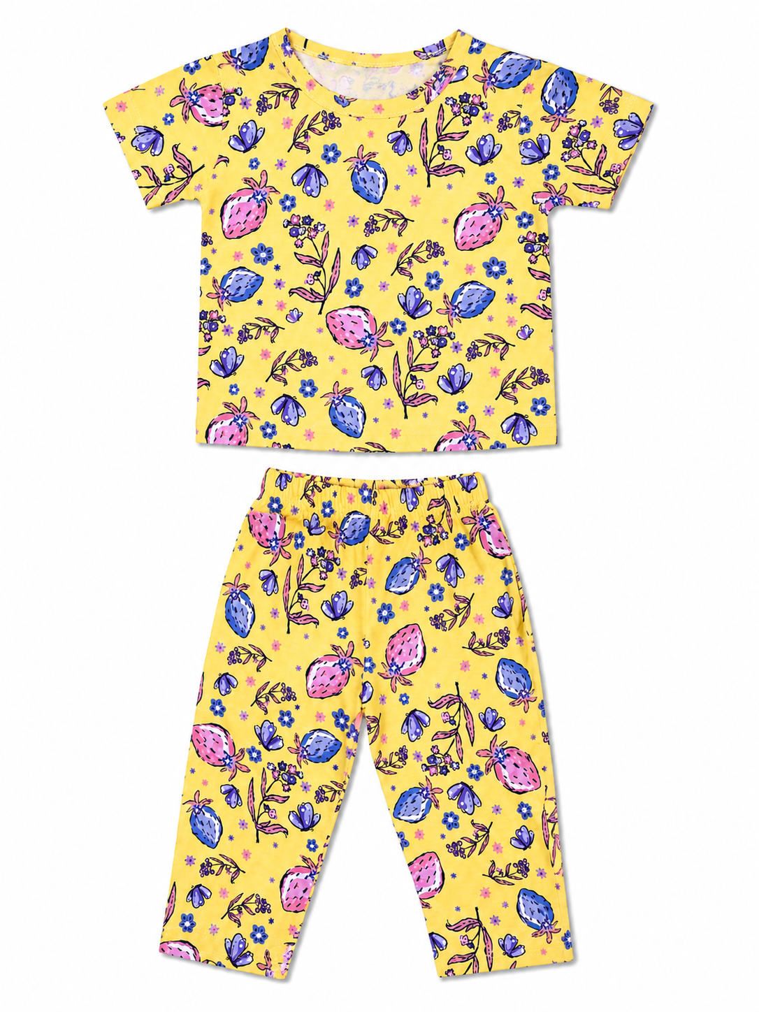 Yellow two-piece set