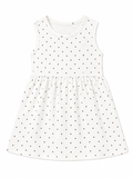 Black polka dots frock