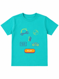 Green Retro t shirt