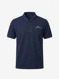 Navy Blue Polo Shirt Men's