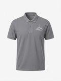 Grey Polo Shirt Men's