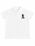 White polo shirts kids
